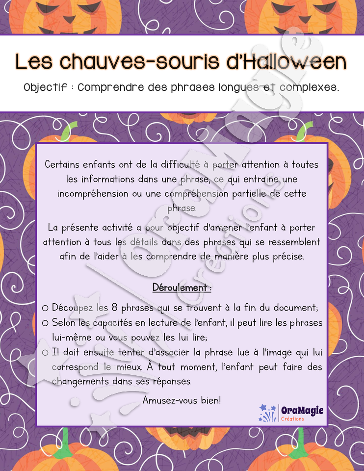Les chauves-souris d'Halloween - Comprendre des phrases longues.pdf