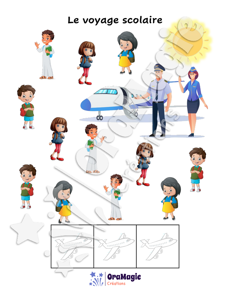 Confusions A-AN - Niveau 4 - Le voyage scolaire