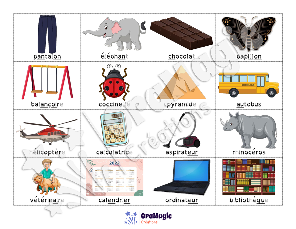 Les bouillons de syllabes - Segmentation syllabique