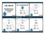 J_ai... qui a - Multiplications et divisions 1 à 10 - 4e année.pdf