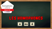PPT - Homophones a-à-as - 2e et 3e cycle - 4$ - Lecture seule.pptx