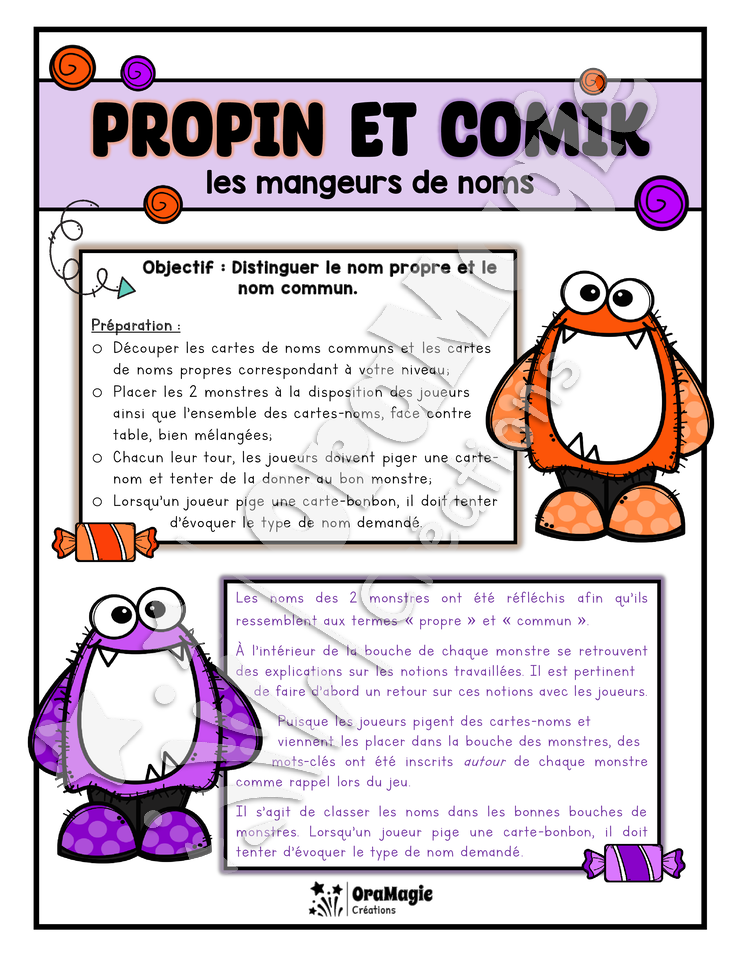 Propin et Comik - Les mangeurs de noms - 1re à 6e année - 3$.pdf
