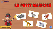 Le petit magicien - Vocabulaire animaux et mémoire visuelle
