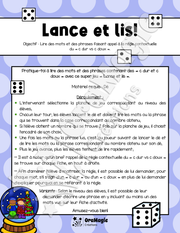 Lance et lis - Décodage de mots et phrases - Règle contextuelle c dur vs c doux - Langage écrit.pdf