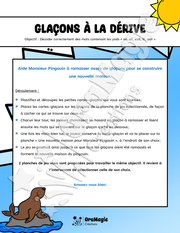 Glaçons à la dérive - Décodage de mots contenant des yods - Langage écrit, 2e et 3e année.pdf