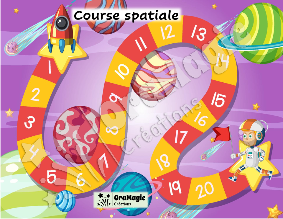 Confusions AU-EU - Niveau 5 - Course spatiale