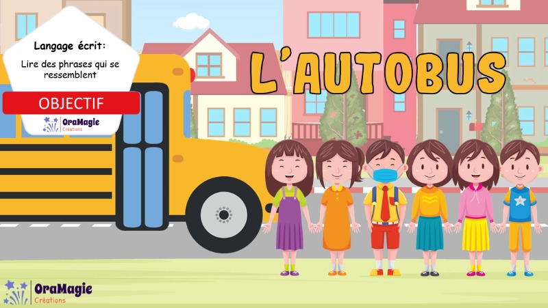 L'autobus - Phrases qui se ressemblent
