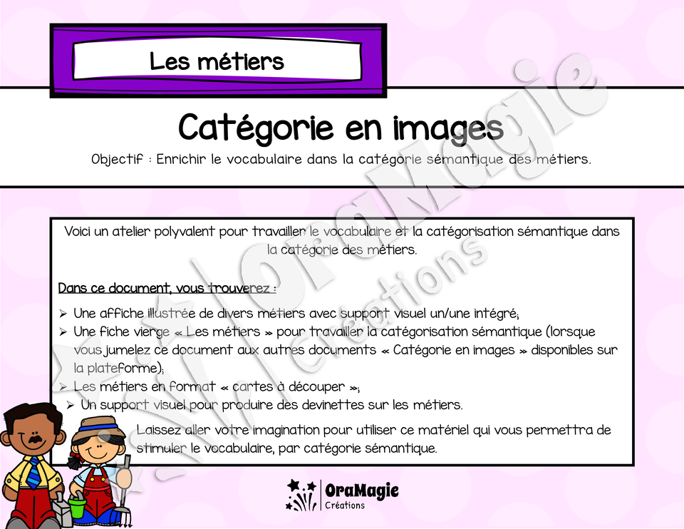 Catégorie en images - Les métiers.pdf