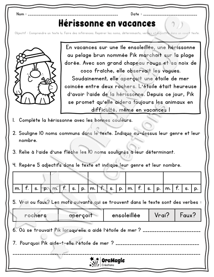 Collection lecture et grammaire - Hérissonne en vacances.pdf