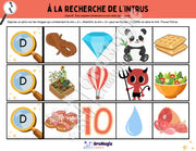 À la recherche de l’intrus - Identifier le son -d- dans des mots - Produit numérique