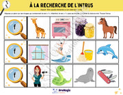 À la recherche de l’intrus - Identifier le son f dans des mots - Produit numérique