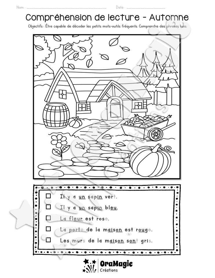 Compréhension de lecture - Automne.pdf