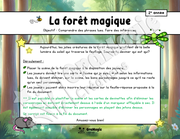 La forêt magique - Compréhension de lecture - 2e année - 5$.pdf