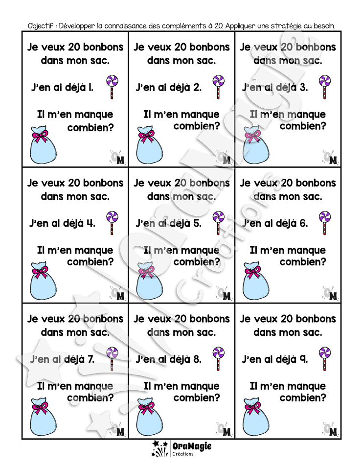 Compléments à 20 - Cartes rééducation mathématique.pdf