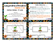 Cartes à tâches - Les jardins d'Anaève - Aire et périmètre - 5e et 6e année.pdf