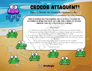 Crocos attaquent - Décodage syllabes CV, CVC, CCV - Langage écrit et 1re année - 3$.pdf