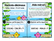 Cartes à tâches - Haricots-décimaux - 4 opérations avec les décimaux - 5e et 6e année.pdf