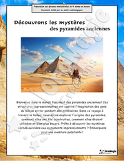 Découvrons les mystères des pyramides anciennes - Compréhension lecture 4e année - Préparation examen ministère - 4$.pdf