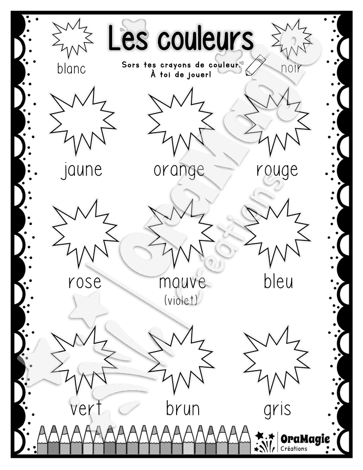 Affiche couleurs NB à compléter - Préscolaire - 1re année.pdf
