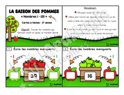 Cartes à tâches - La saison des pommes - 2e année - Mathématiques - 6$.pdf