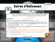 Soirée d'Halloween - Compréhension de lecture - 1re année - 5$.pdf
