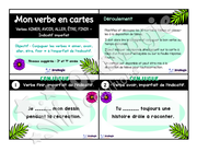 Cartes à tâches - Mon verbe en cartes - Verbes AIMER, AVOIR, ALLER, ÊTRE, FINIR imparfait de l'indicatif - 3e et 4e année.pdf