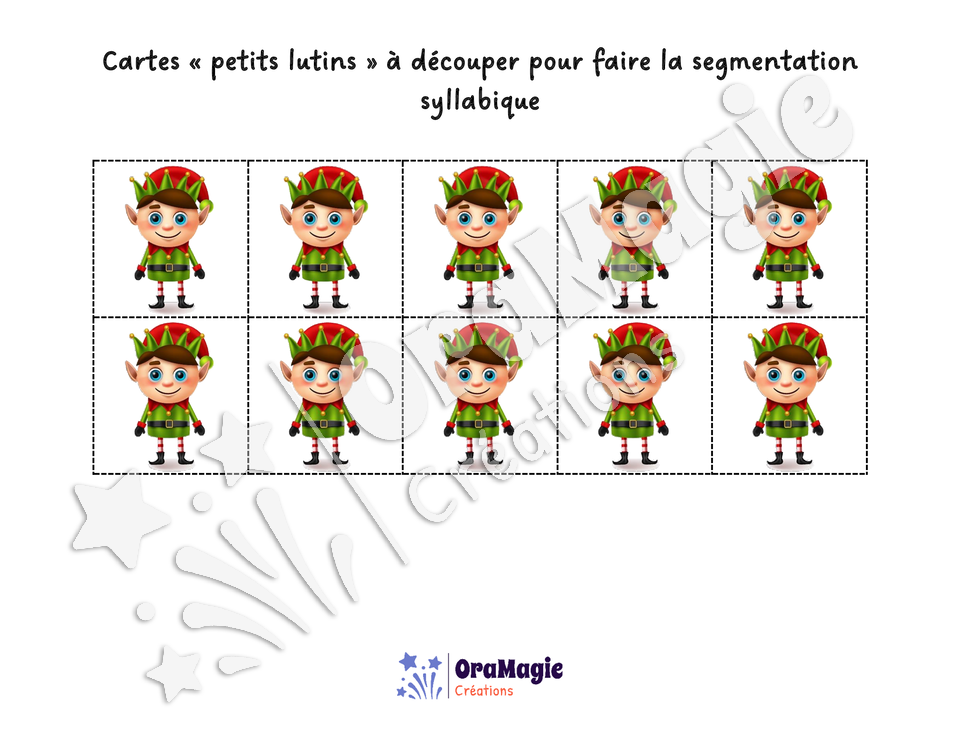 Segmentation syllabique Noël