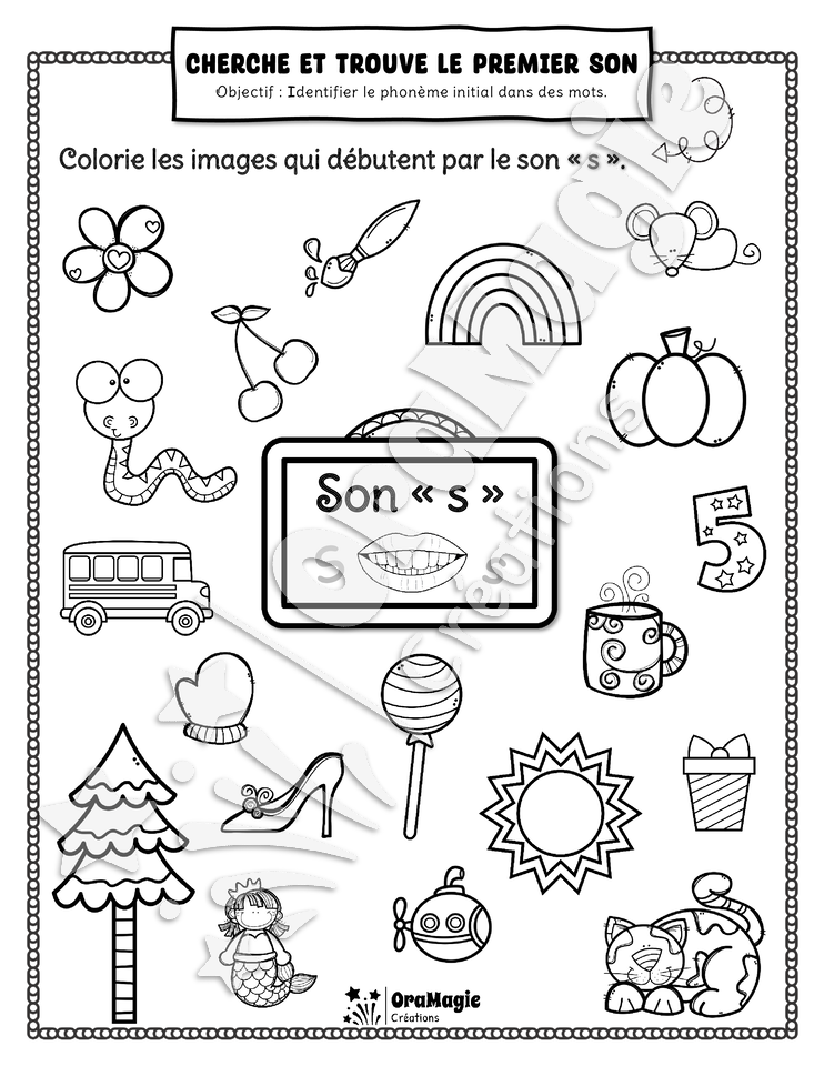 Cherche et trouve NB - Identification phonème initial - Son -s- 3$.pdf