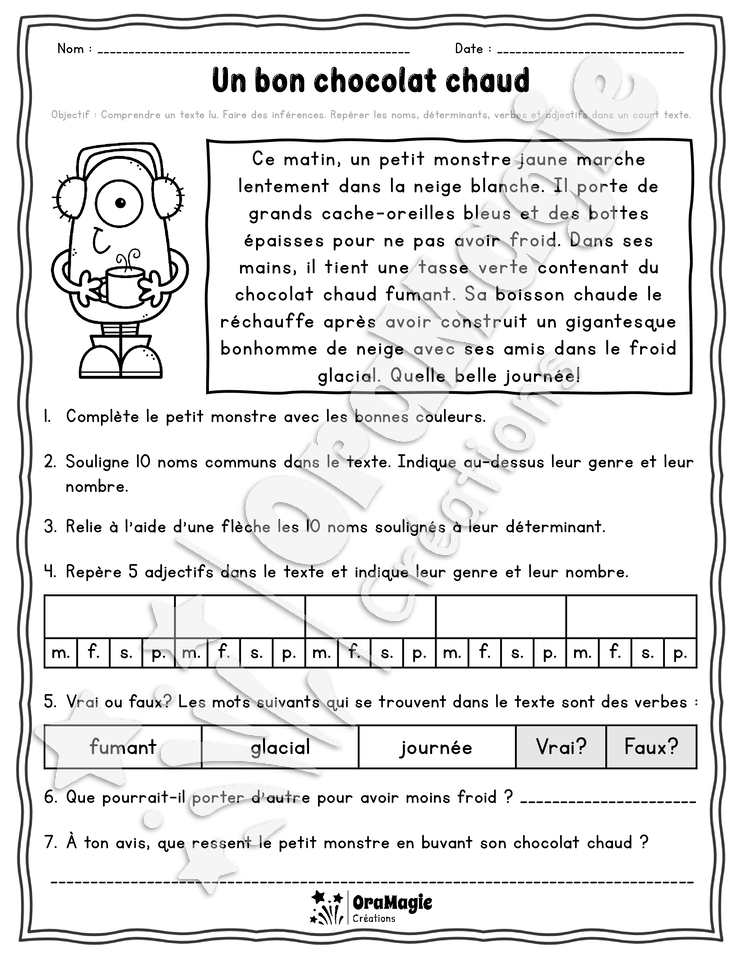 Collection lecture et grammaire - Un bon chocolat chaud.pdf