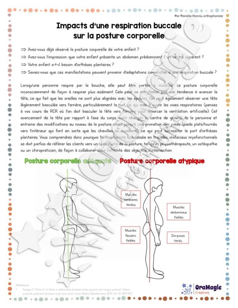 Capsule d'information - Sensibilisation aux impacts d'une respiration buccale sur la posture corporelle - Collabo PH - TOM.pdf