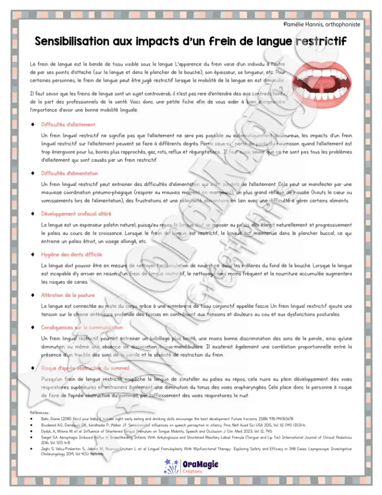 Capsule d'information - Sensibilisation aux impacts d'un frein de langue restrictif - Collabo PH - TOM.pdf