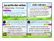 Cartes à tâches - La sortie des verbes  - Repérer le verbe conjugué dans une phrase - 5e et 6e année.pdf