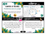 Cartes à tâches - Problèmes dans la jungle - 5e et 6e années.pdf