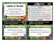 Cartes à tâches - Sujets mystères - 5e et 6e années