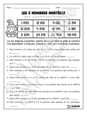 Les 2 nombres mystères - Le magicien - Valeurs de positions - 4e année.pdf