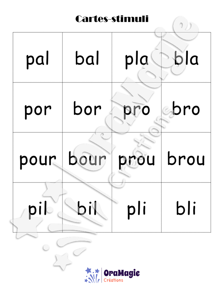 Confusions P-B - Niveau 2 - Les provisions de l'écureuil