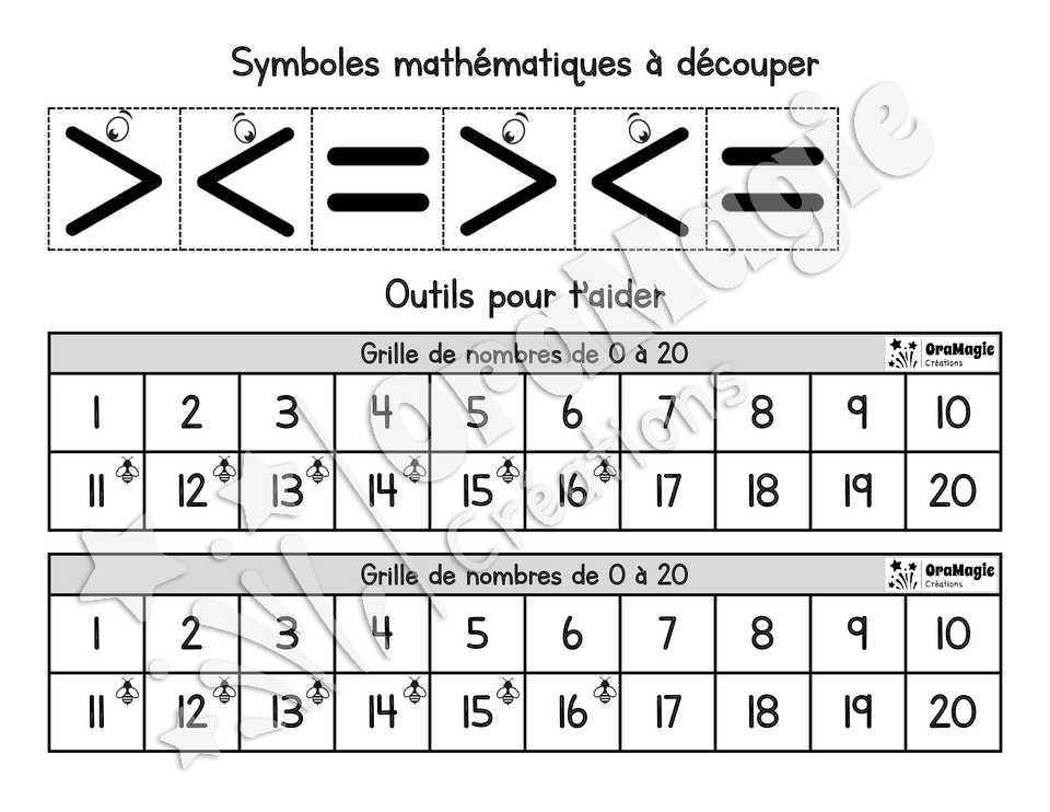Des nombres en bocaux