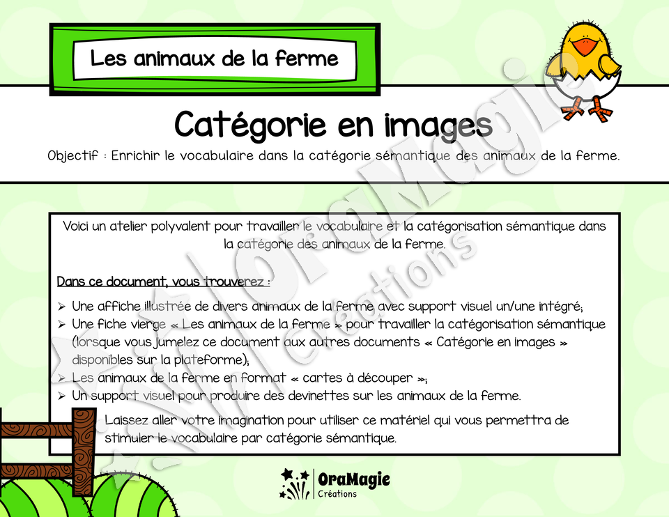 Catégorie en images - Les animaux de la ferme.pdf