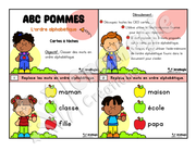 Cartes à tâches - ABC pommes - 1re-2e année - Ordre alphabétique - 6$.pdf