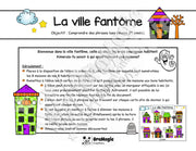 Compréhension de lecture - Scène illustrée - La ville fantôme - 1re année - 3$.pdf