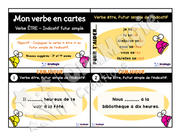 Cartes à tâches - Mon verbe en cartes - Verbe ÊTRE futur simple de l'indicatif - 3e et 4e année.pdf
