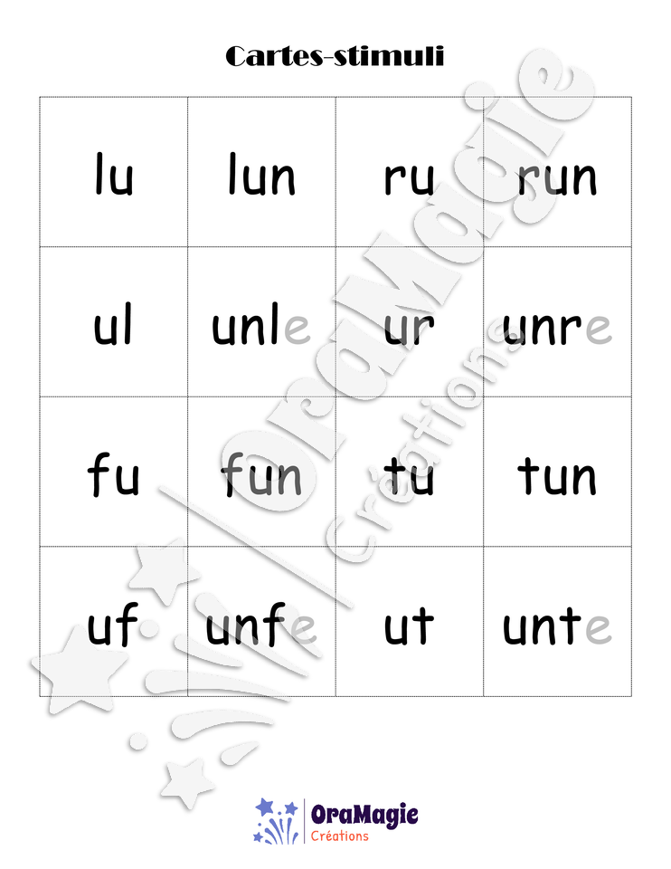 Confusions U-UN - Niveau 1 - Les provisions de l'écureuil