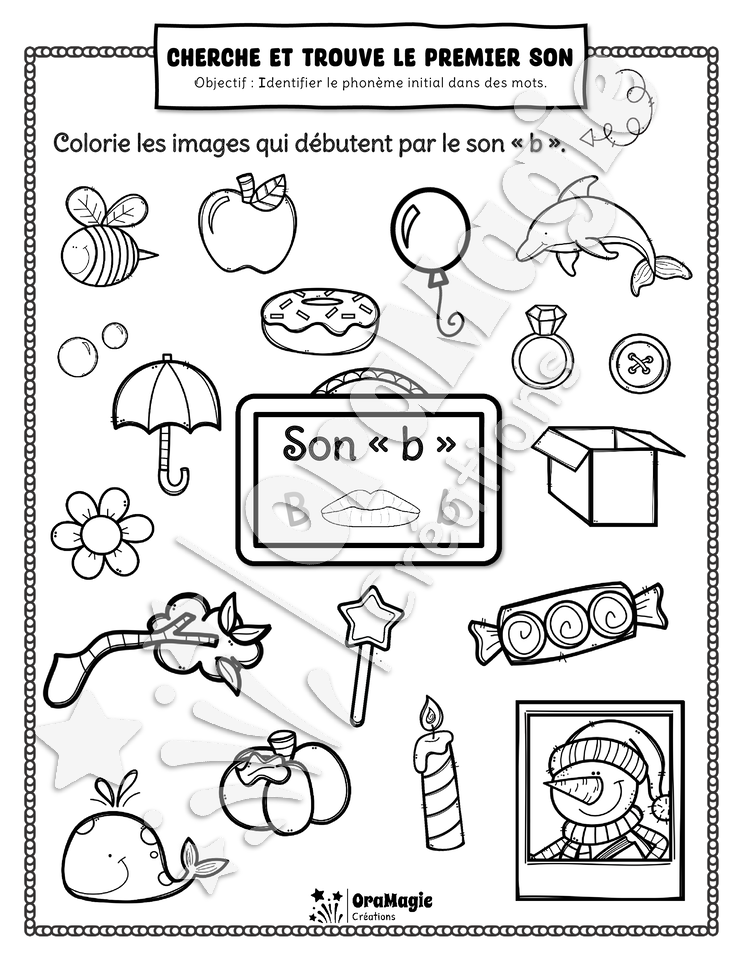 Cherche et trouve NB - Identification phonème initial - Son -b- 3$.pdf