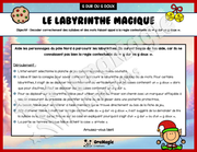 Le labyrinthe magique du g dur vs g doux - Thème Noël - Langage écrit - 4$.pdf