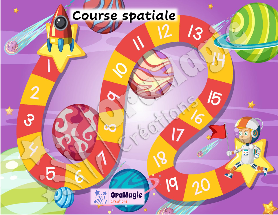 Confusions AN-ON niveau 5 - Course spatiale