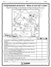 Compréhension de lecture - VRAI OU FAUX - Simon et son cerf-volant.pdf
