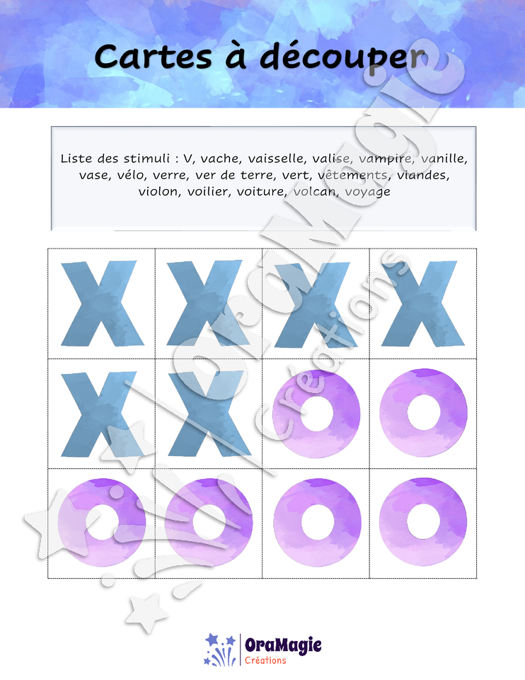 Tic-tac-toe du son -v- position initiale