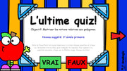L'ultime quiz - Les polygones