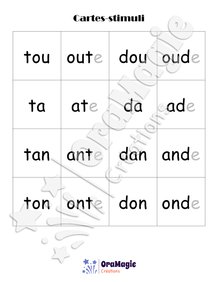 Confusions T-D - Niveau 1 - Les provisions de l'écureuil
