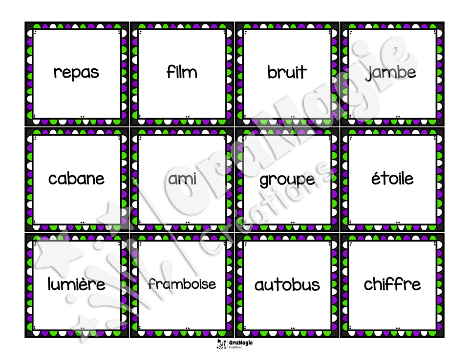 De l'ordre chez les lézards - Identification des classes de mots
